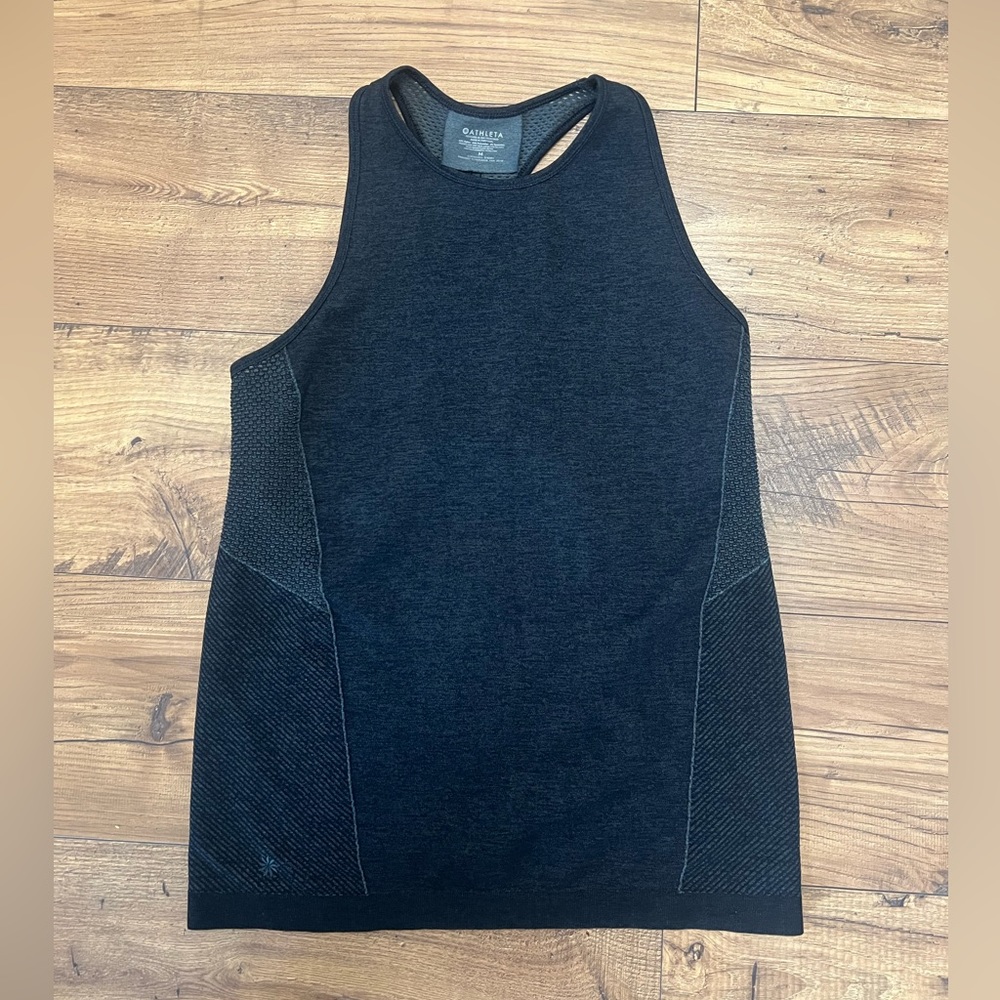 Althleta Black Racerback Tank Top